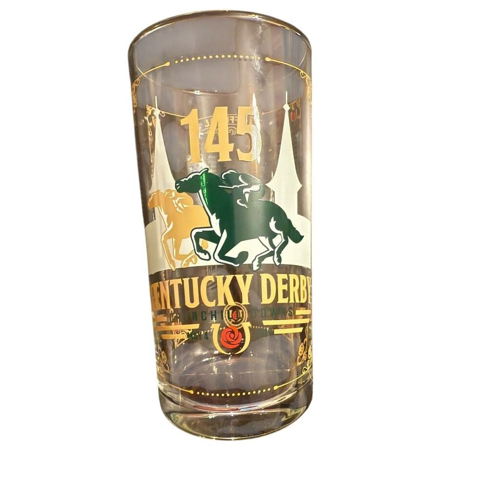 2019 Kentucky Derby 145th Running Official Mint Julep Glass 12oz Churchill